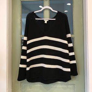 Oversized knit sweater